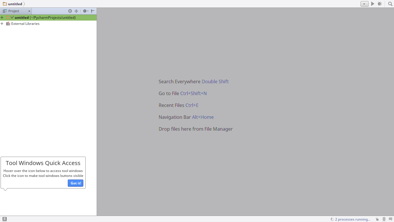 PyCharm Community Edition 5.0.3