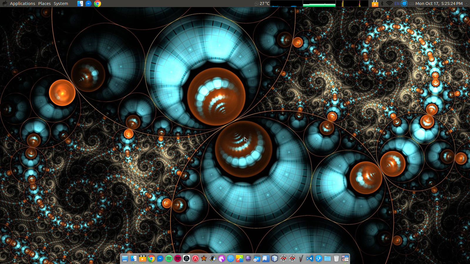 My Ubuntu 16.04 MATE desktop.
